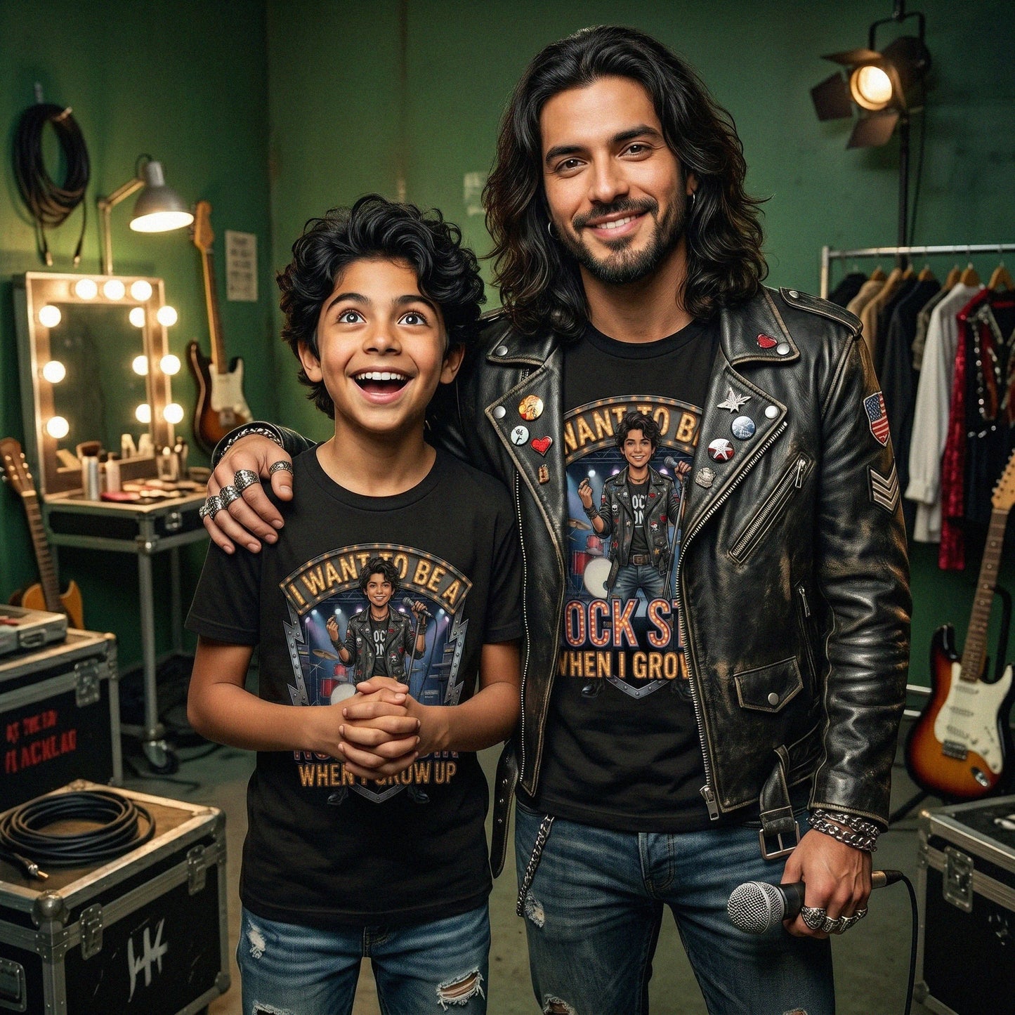Youth Future Rock Star Tee – Latino Boy