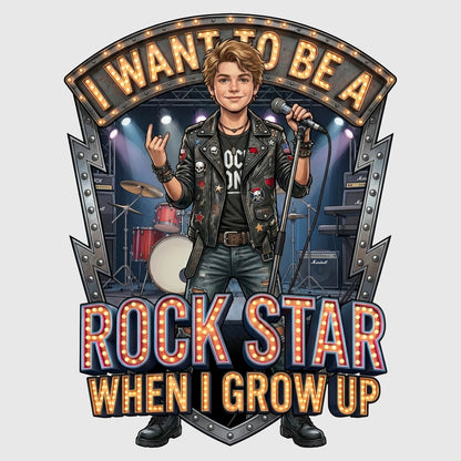 Future Rock Star Tee – White Boy