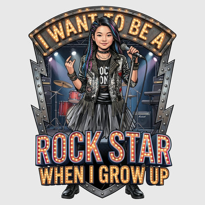 Youth Future Rock Star Tee – Asian Girl