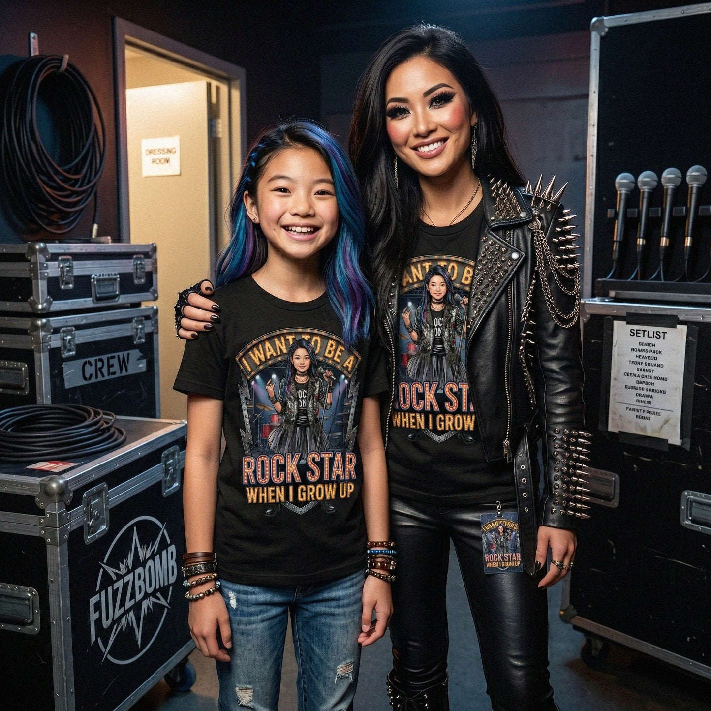 Youth Future Rock Star Tee – Asian Girl