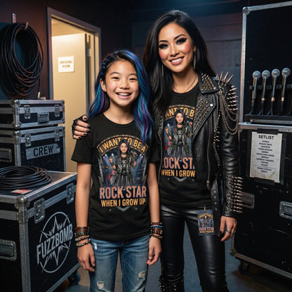 Youth Future Rock Star Tee – Asian Girl
