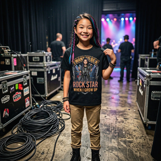 Youth Future Rock Star Tee – Asian Girl
