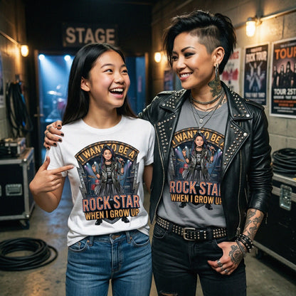 Future Rock Star Tee – Asian Girl