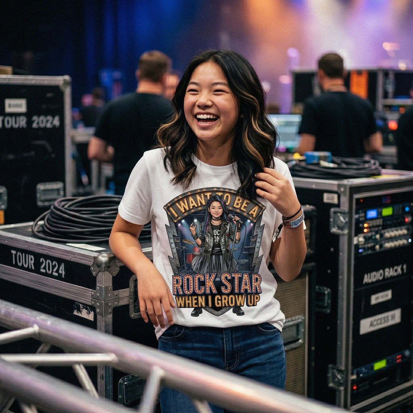 Future Rock Star Tee – Asian Girl