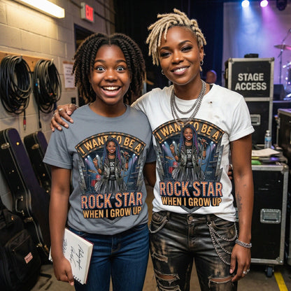Future Rock Star Tee – Black Girl