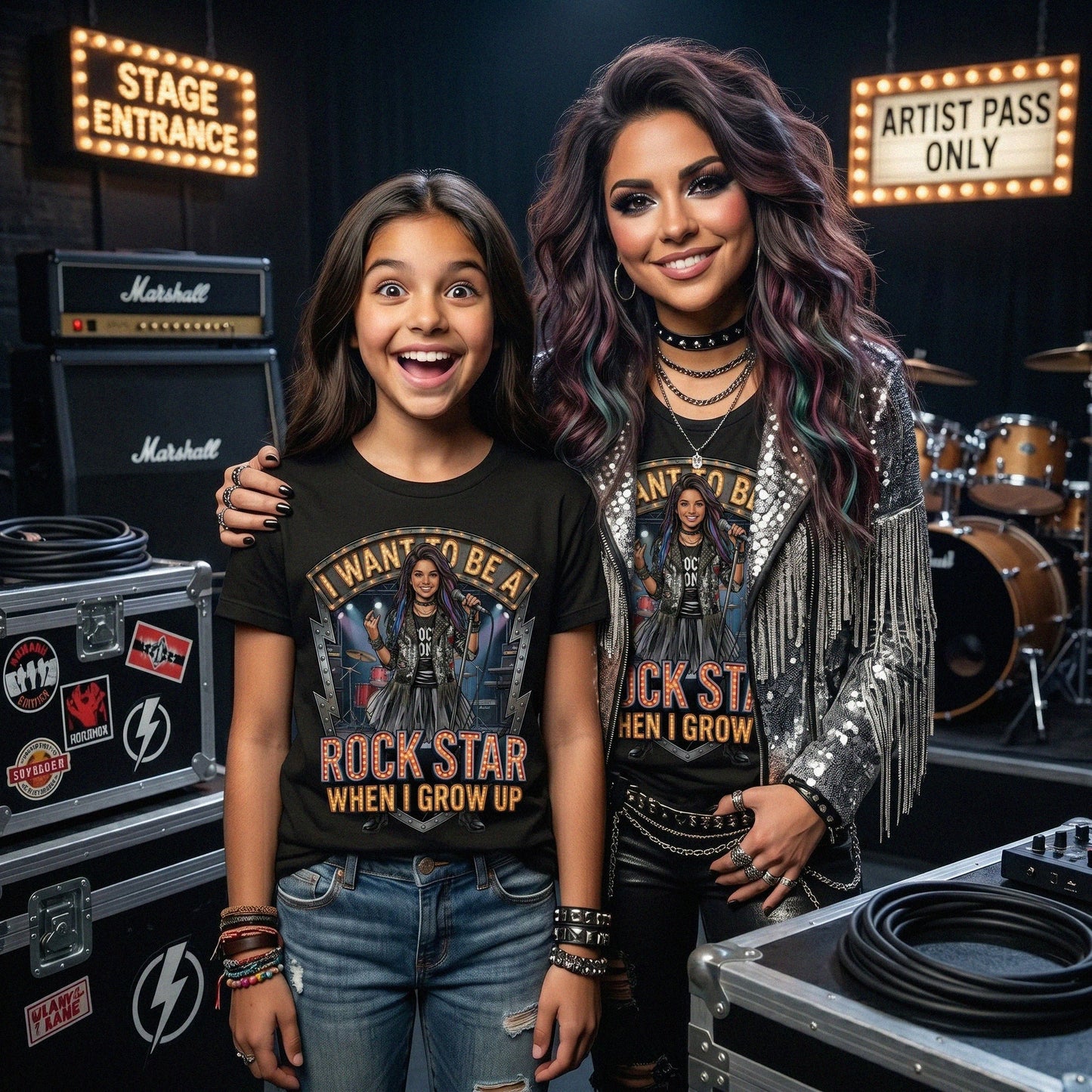 Youth Future Rock Star Tee – Latina Girl