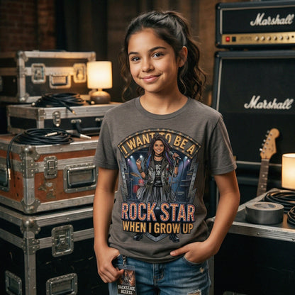 Youth Future Rock Star Tee – Latina Girl