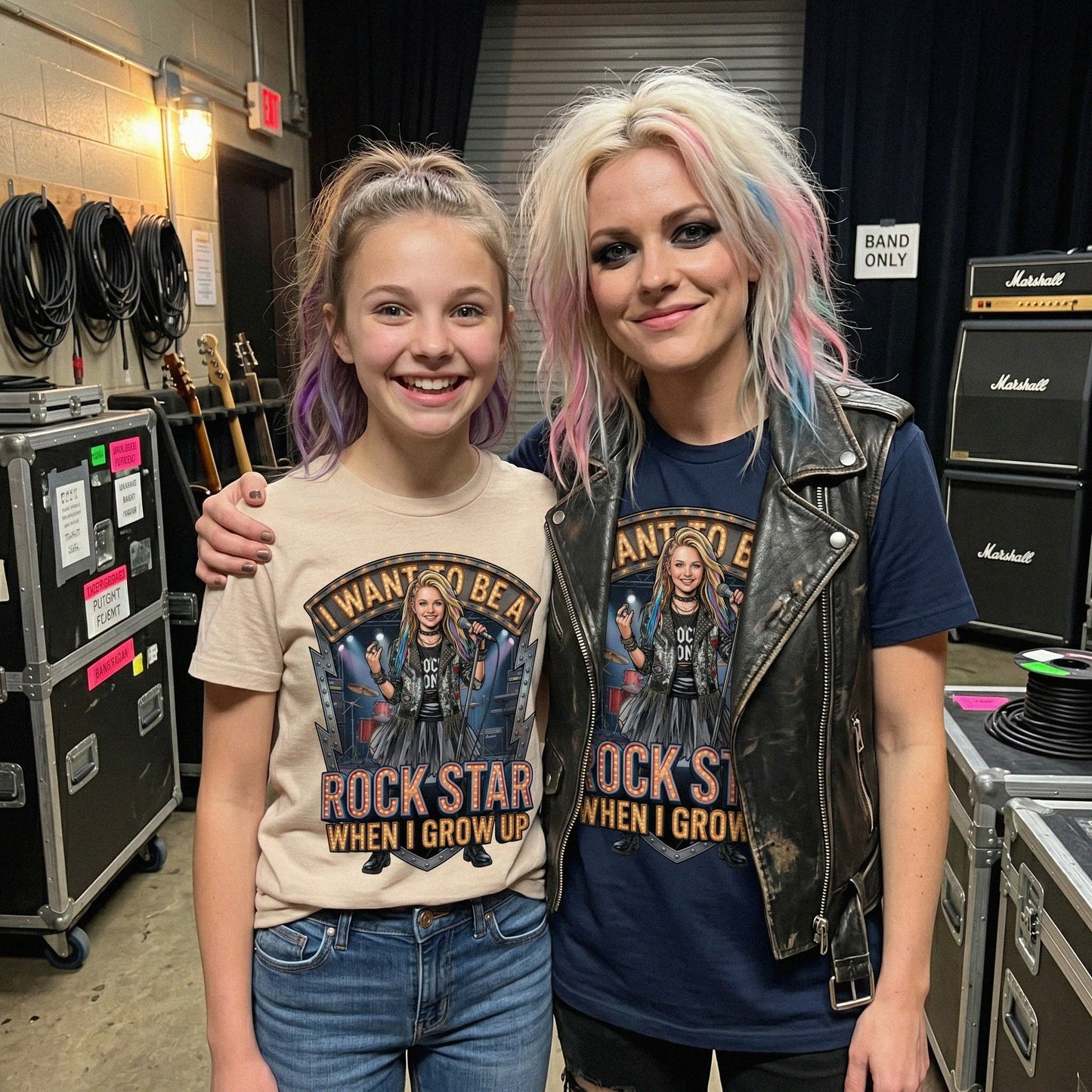 Future Rock Star Tee – White Girl