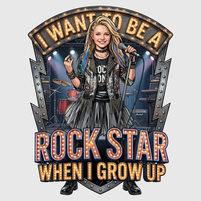 Future Rock Star Tee – White Girl