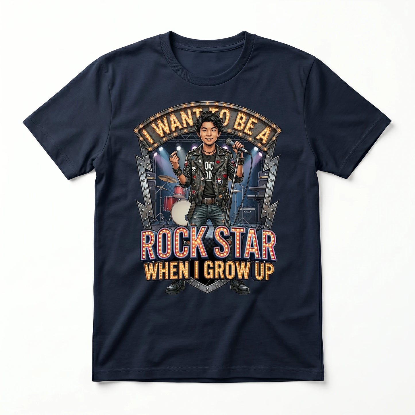 Youth Future Rock Star Tee – Asian Boy