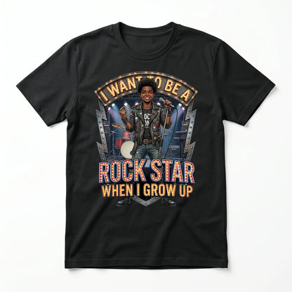 Future Rock Star Tee – Black Boy