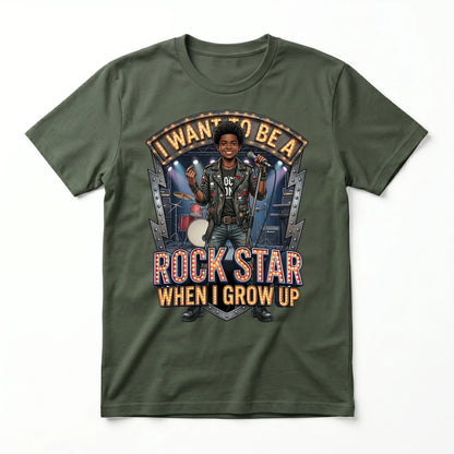 Future Rock Star Tee – Black Boy
