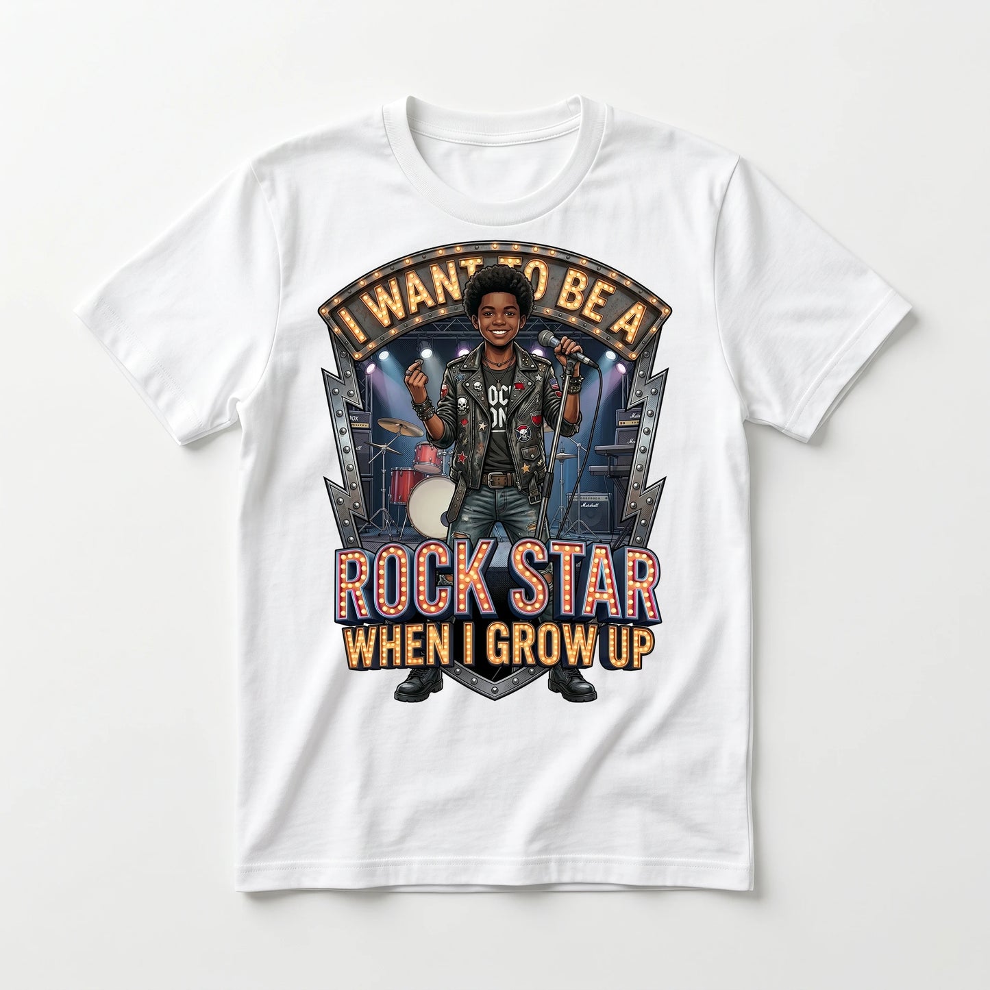 Future Rock Star Tee – Black Boy