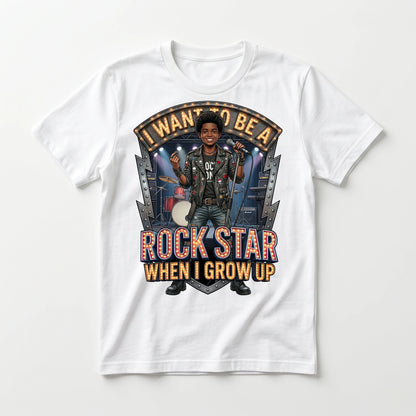 Future Rock Star Tee – Black Boy