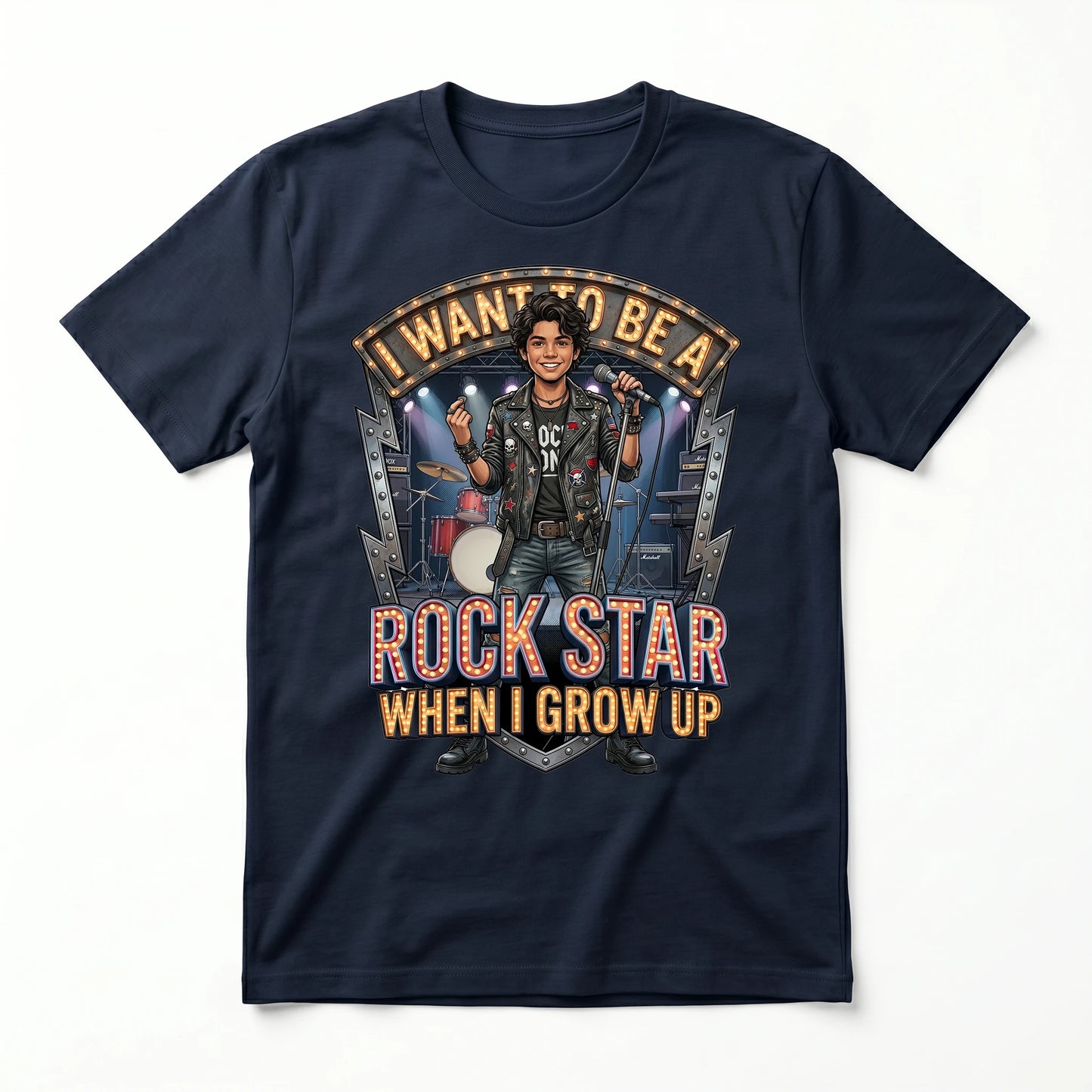 Youth Future Rock Star Tee – Latino Boy