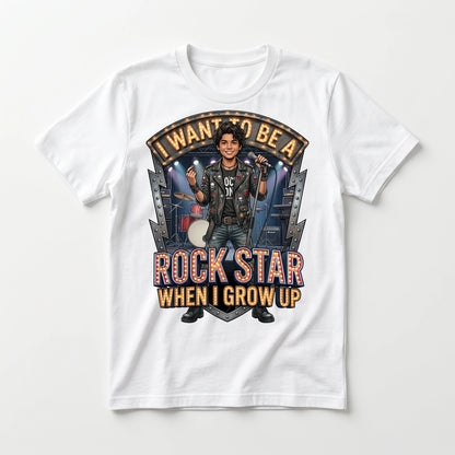 Youth Future Rock Star Tee – Latino Boy
