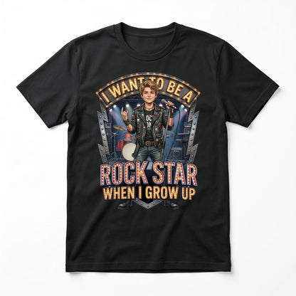 Youth Future Rock Star Tee – White Boy