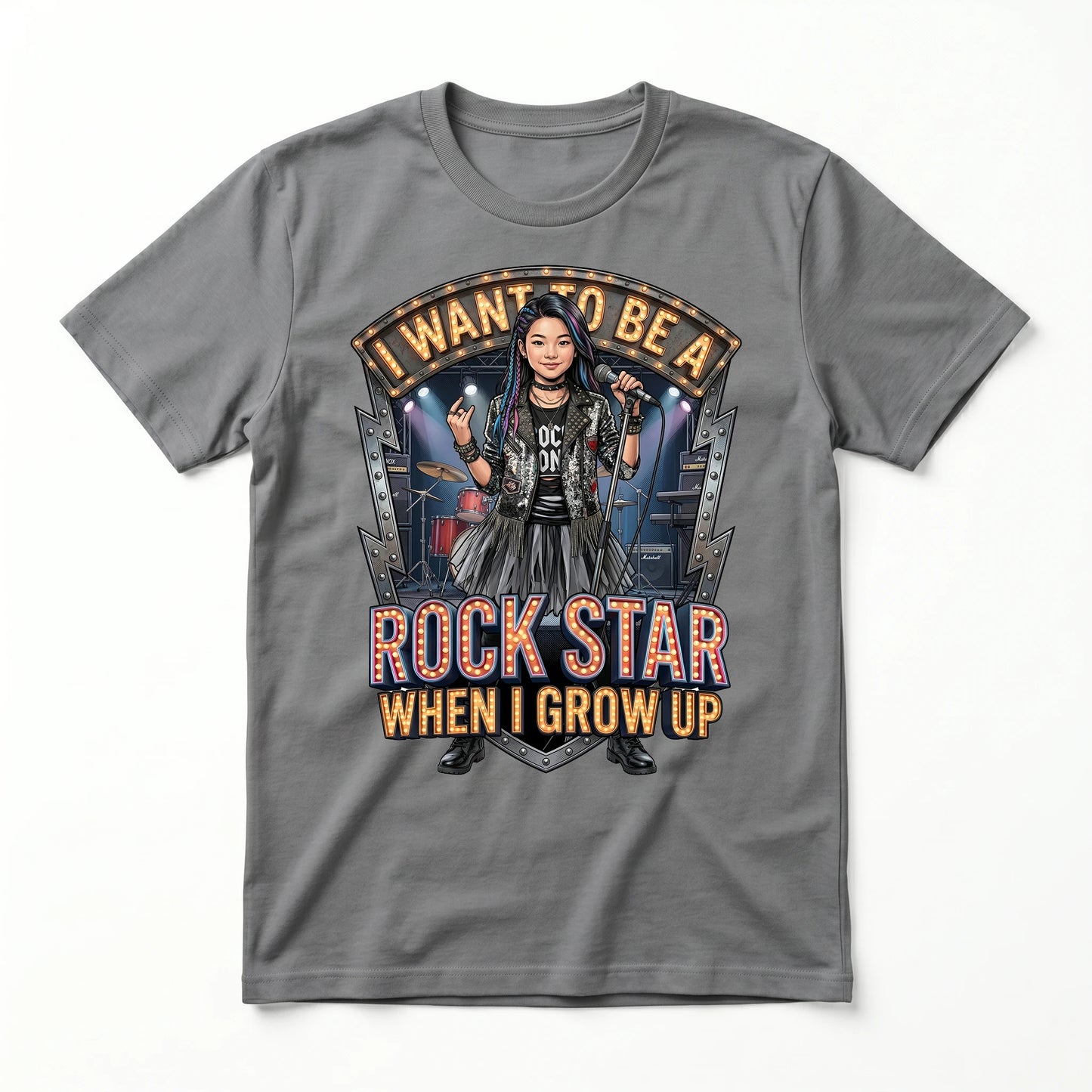 Future Rock Star Tee – Asian Girl