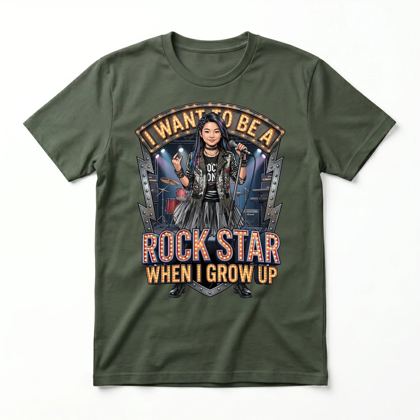 Future Rock Star Tee – Asian Girl