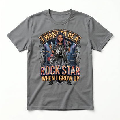 Future Rock Star Tee – Black Girl
