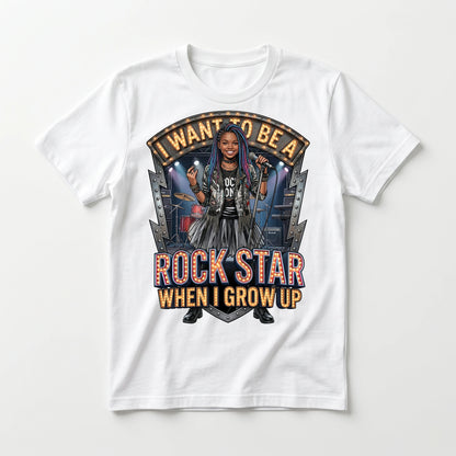 Future Rock Star Tee – Black Girl