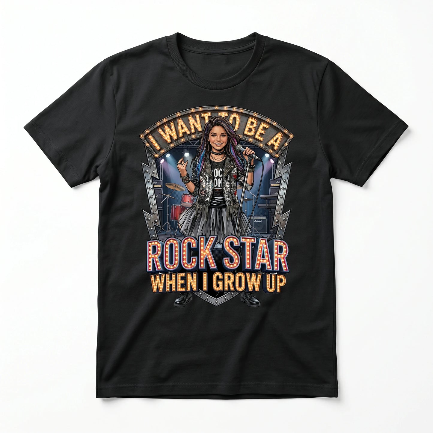 Youth Future Rock Star Tee – Latina Girl