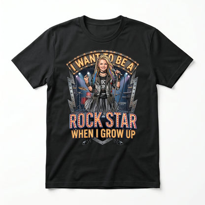 Youth Future Rock Star Tee – White Girl