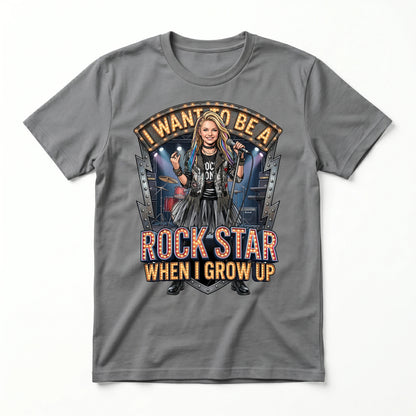 Future Rock Star Tee – White Girl