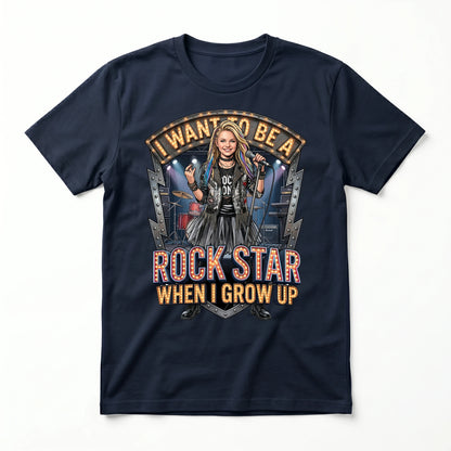 Youth Future Rock Star Tee – White Girl