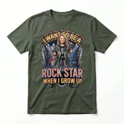 Future Rock Star Tee – White Girl