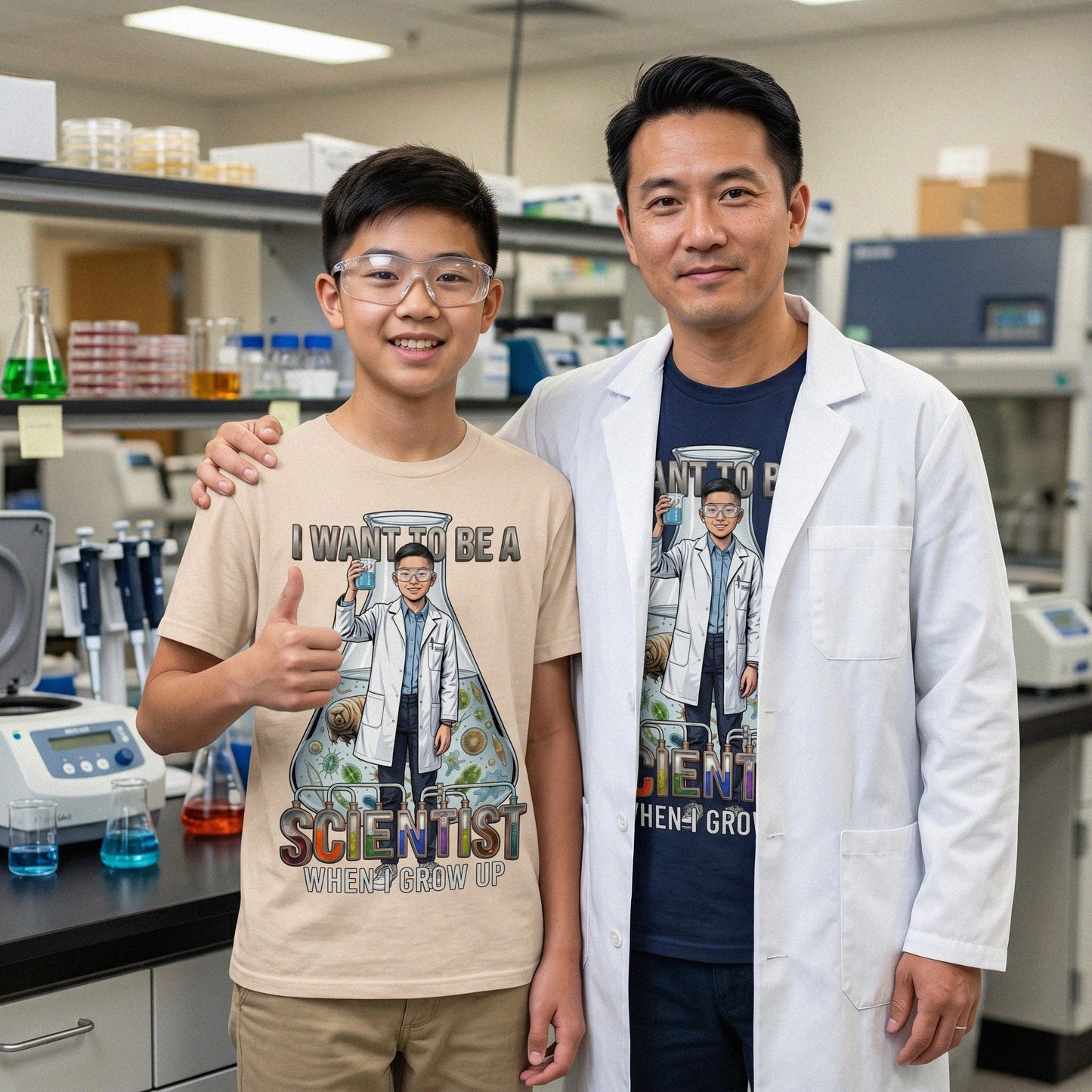 Future Scientist Tee – Asian Boy