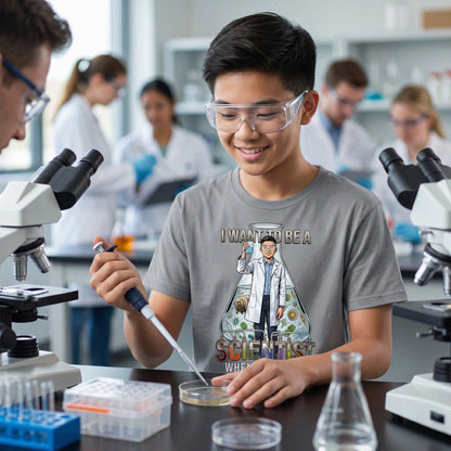 Future Scientist Tee – Asian Boy