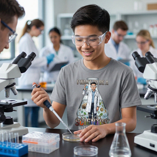 Future Scientist Tee – Asian Boy