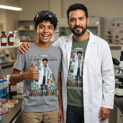 Future Scientist Tee – Latino Boy