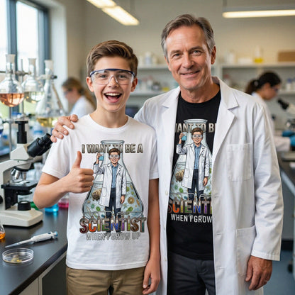 Future Scientist Tee – White Boy