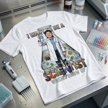 Future Scientist Tee – Asian Girl