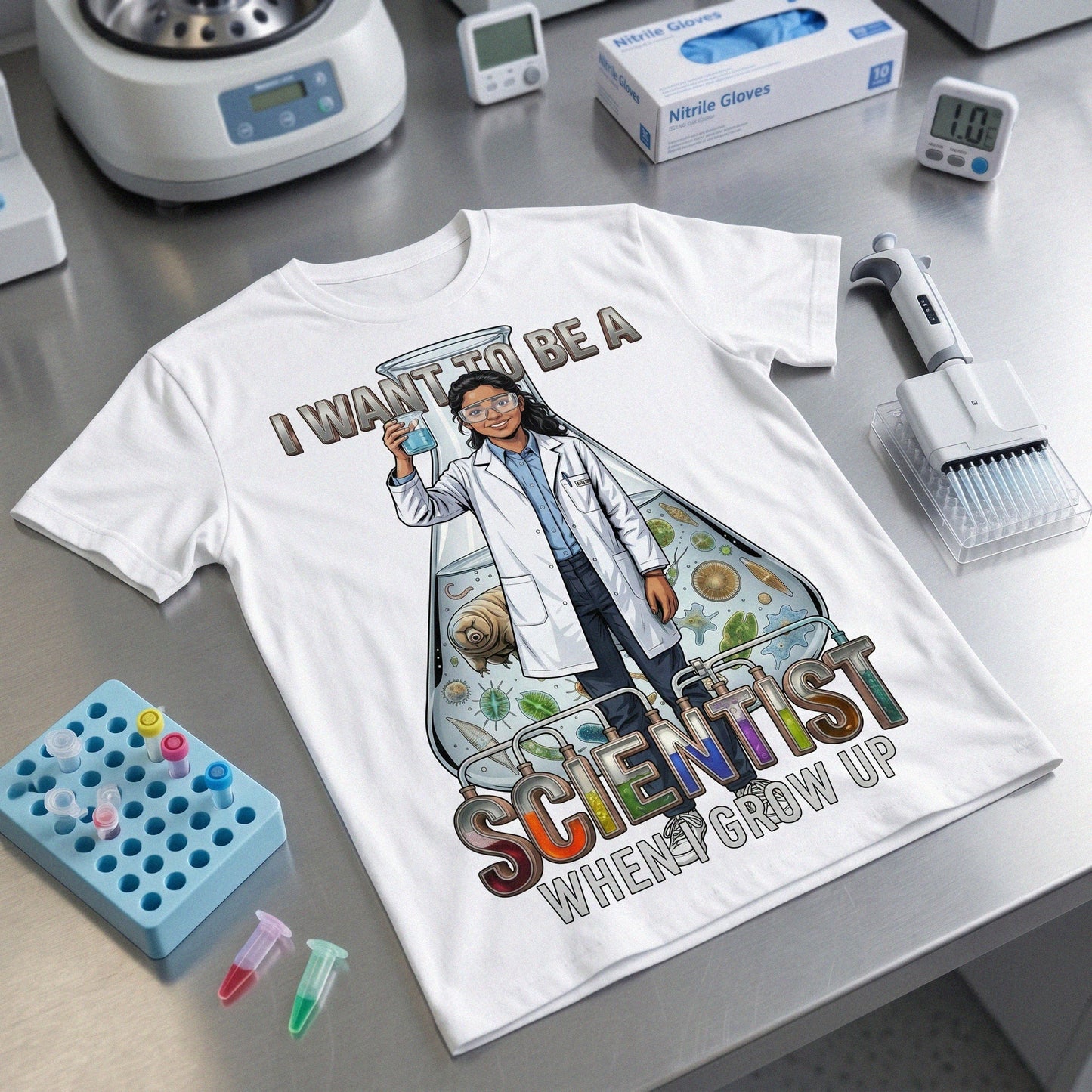 Future Scientist Tee – Latina Girl