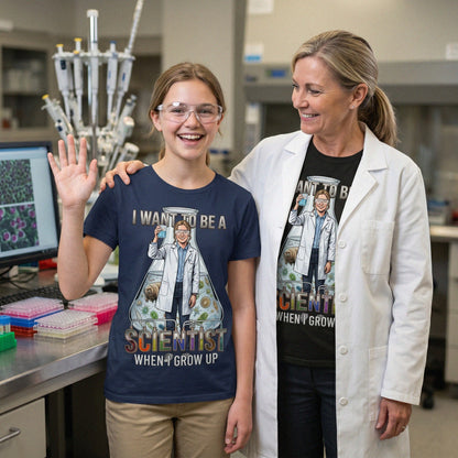 Future Scientist Tee – White Girl