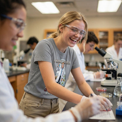 Future Scientist Tee – White Girl