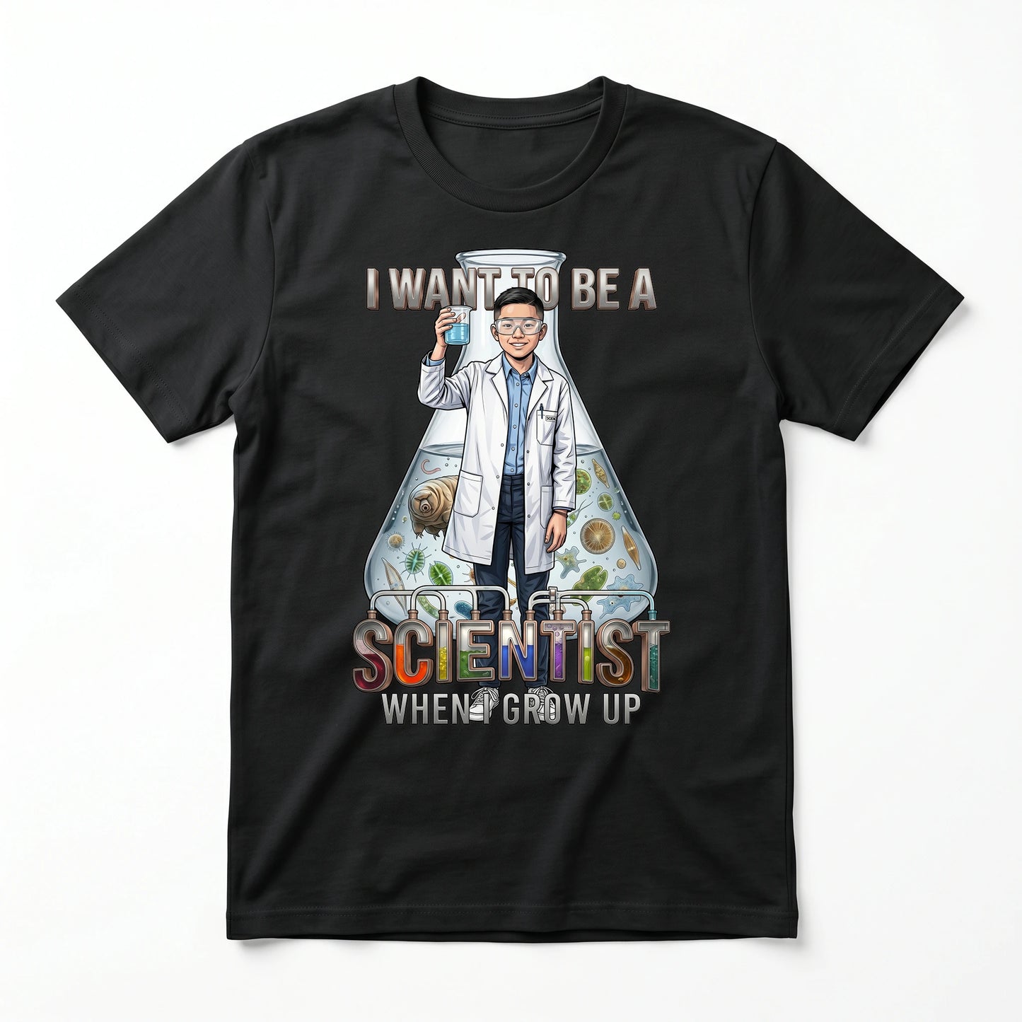 Youth Future Scientist Tee – Asian Boy