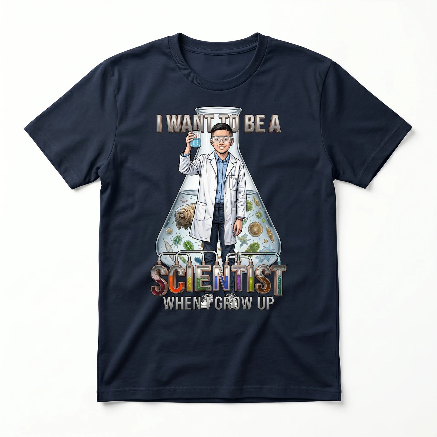 Future Scientist Tee – Asian Boy