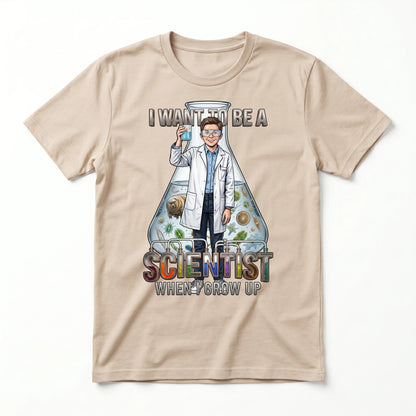 Future Scientist Tee – White Boy