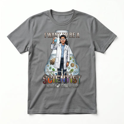 Youth Future Scientist Tee – Latina Girl
