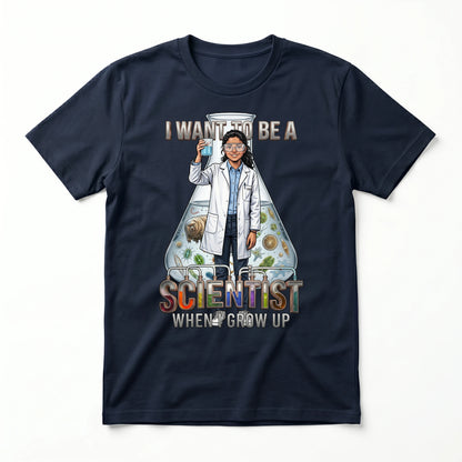 Youth Future Scientist Tee – Latina Girl