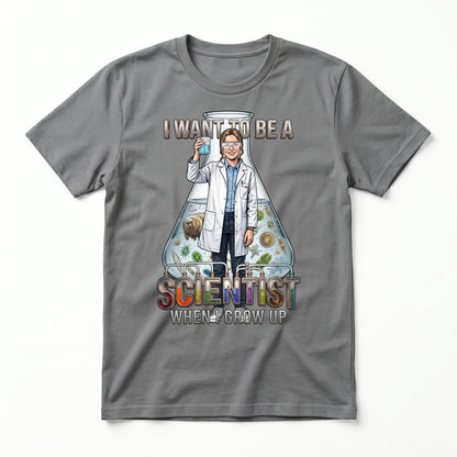 Youth Future Scientist Tee – White Girl