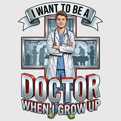 Future Doctor Tee – White Boy